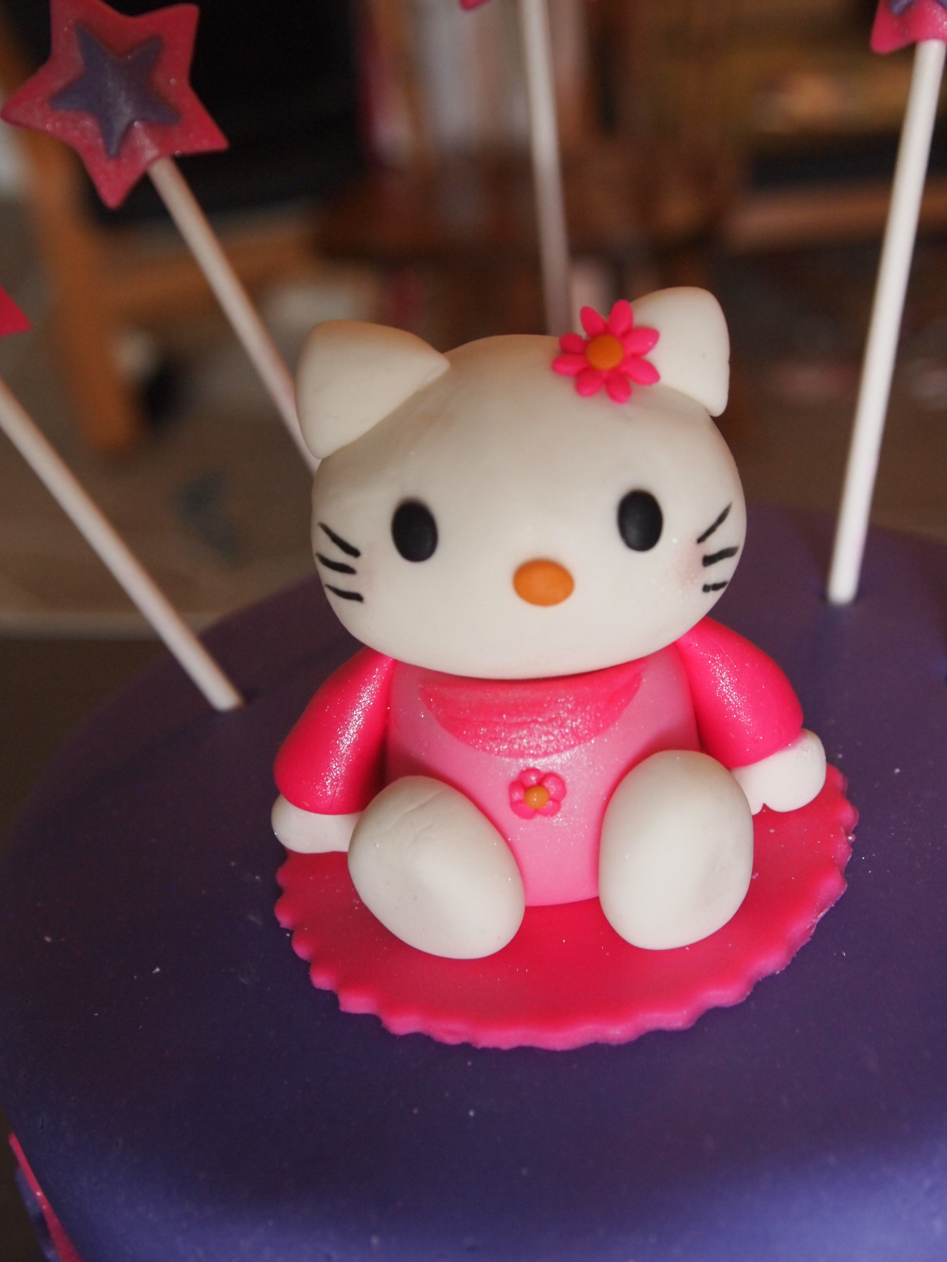 Pink Hello Kitty Figurine