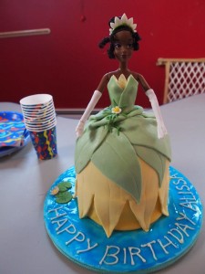 Princess Tiana Cake