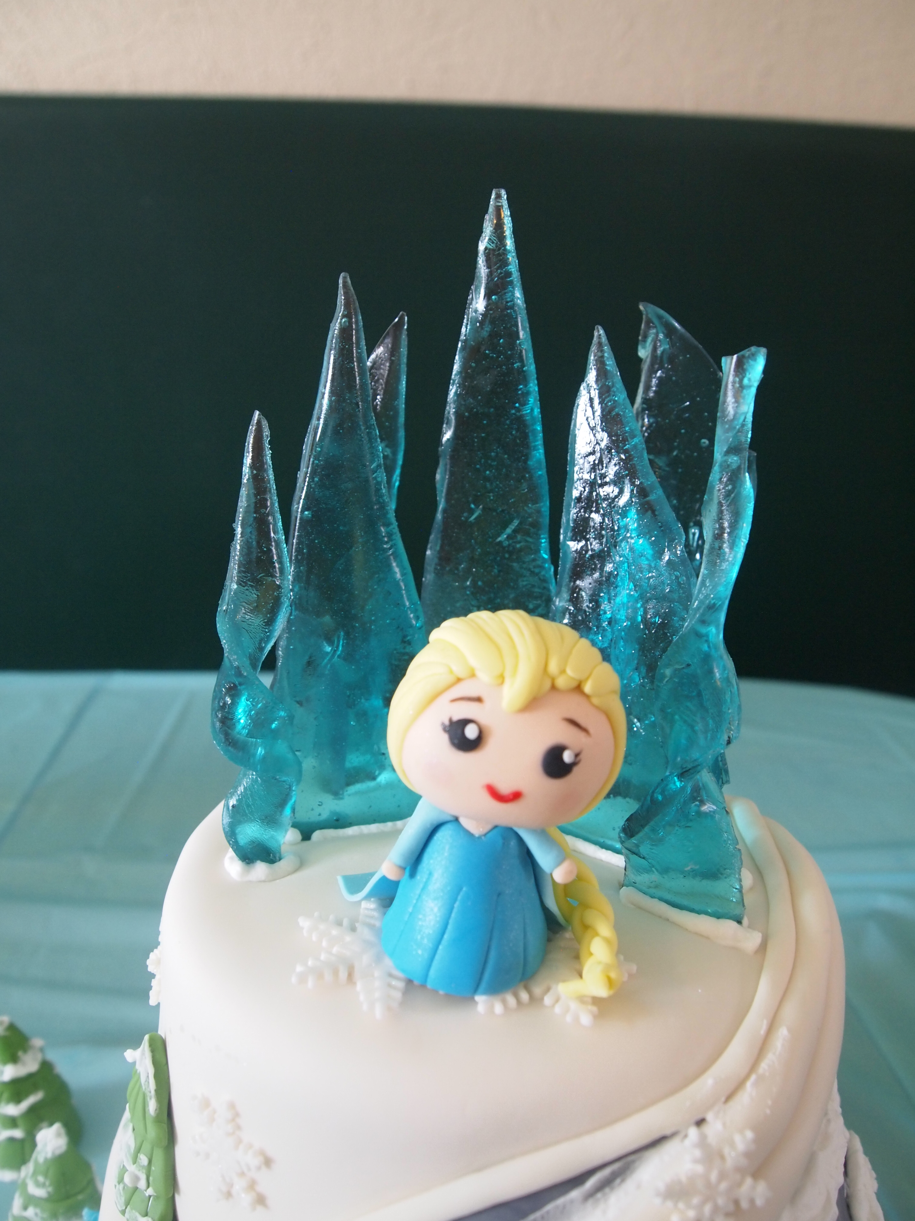 Elsa and Her Ice Castle