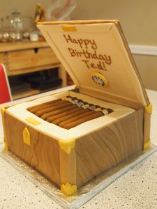 Cigar Box Cake