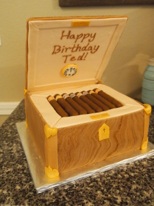 Cigar Box Cake