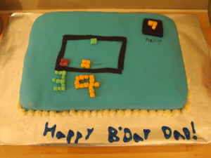 Tetris Cake